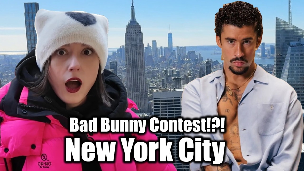 ✨Live NYC ✨ Bad Bunny Look-alike Contest in the Bronx!  #nyc #live
