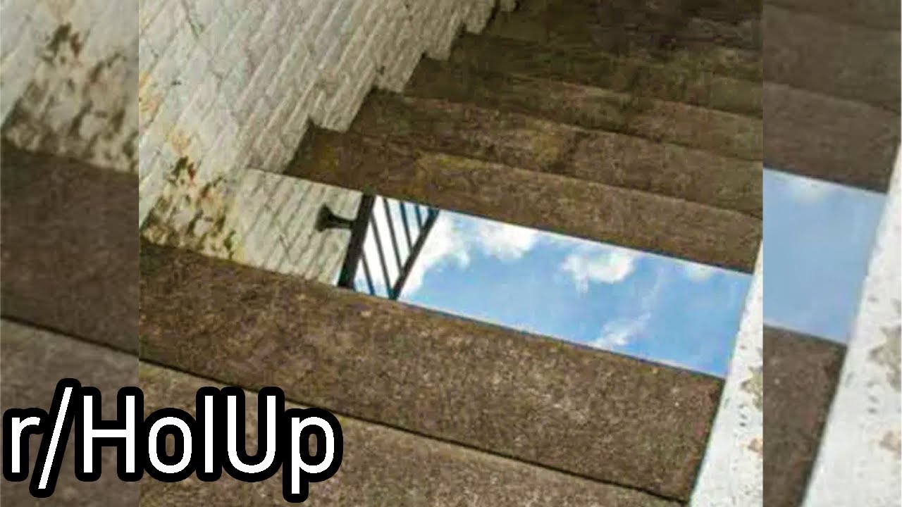 r/HolUp | A Mirror on the Stairs??