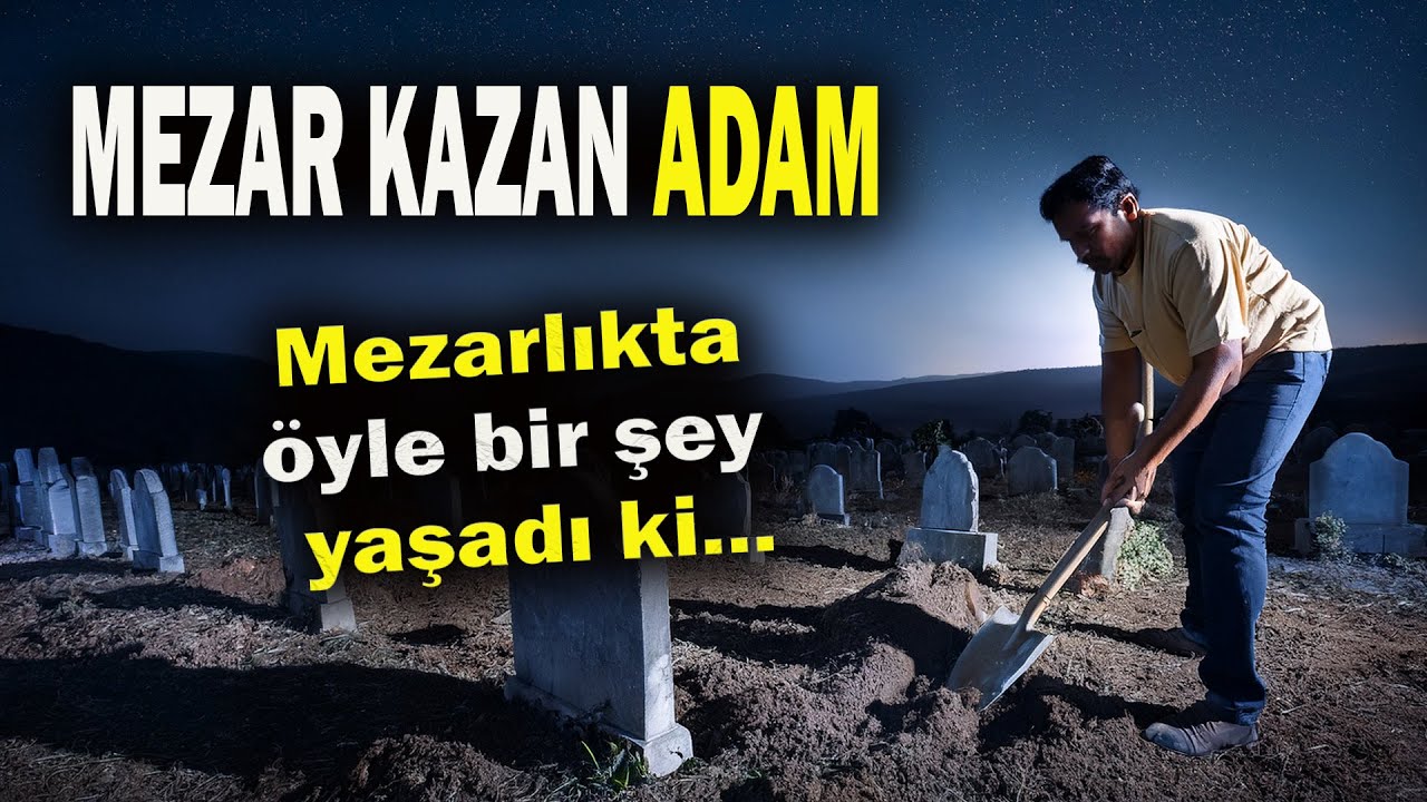 Issız Mezarlıkta Gece Mezar Kazan Adamın Başına Gelen Korkunç Olaylar | Korku Hikayesi | Paranormal