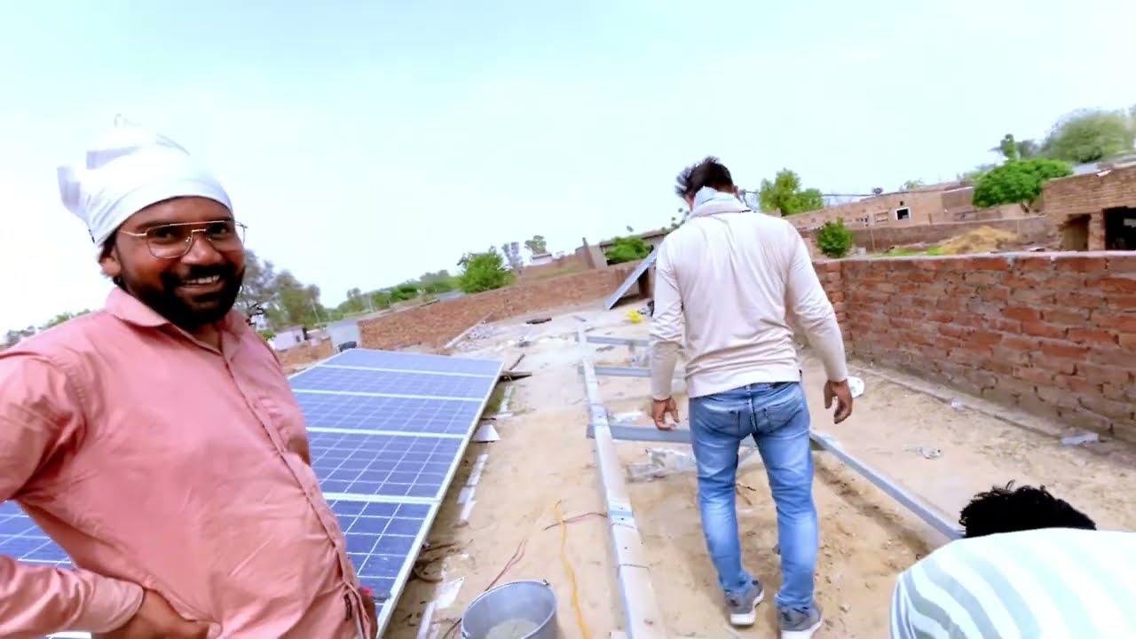 Solar panels swift to another side today 4 kw desi blog solar anergy