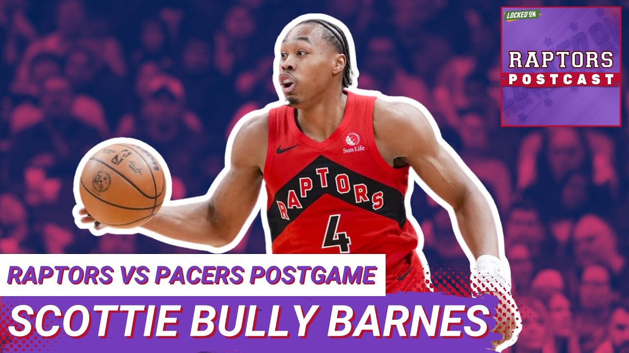 RAPTORS POSTCAST: Scottie Barnes TAKES OVER, Raps sweep season-series vs. Pacers