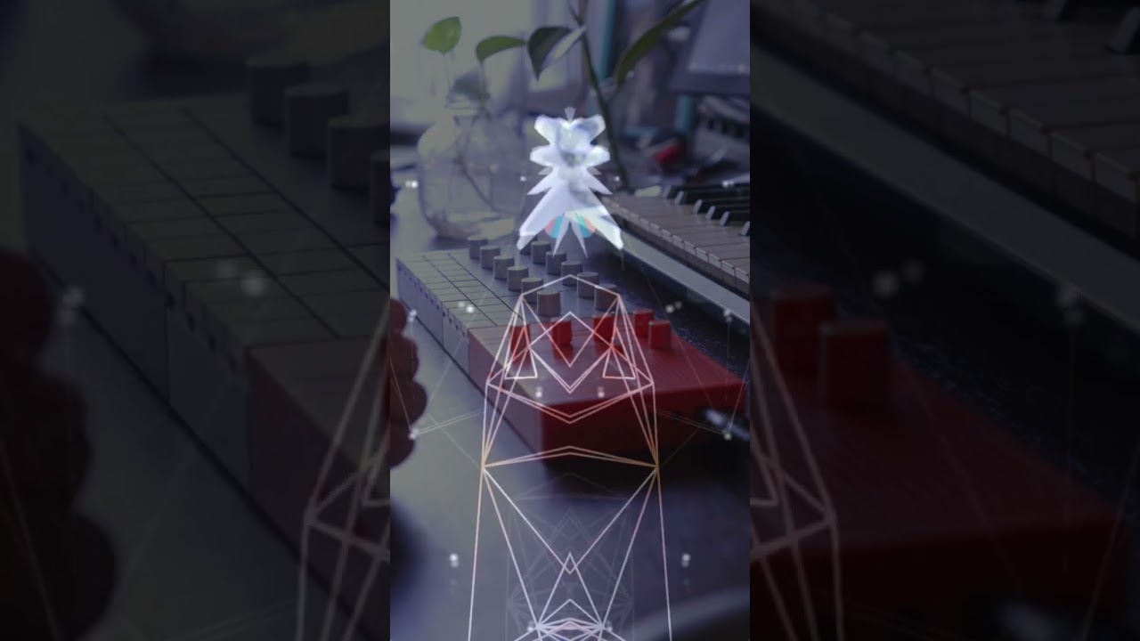 // SEQTRAK // Kawatin // Visualizer with Touchdesigner