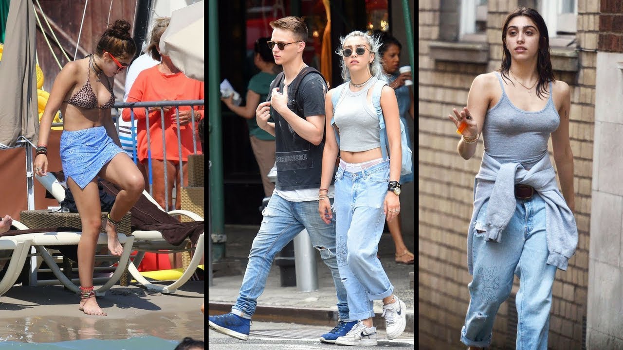 Madonna's daughter (Lourdes Leon) 2018
