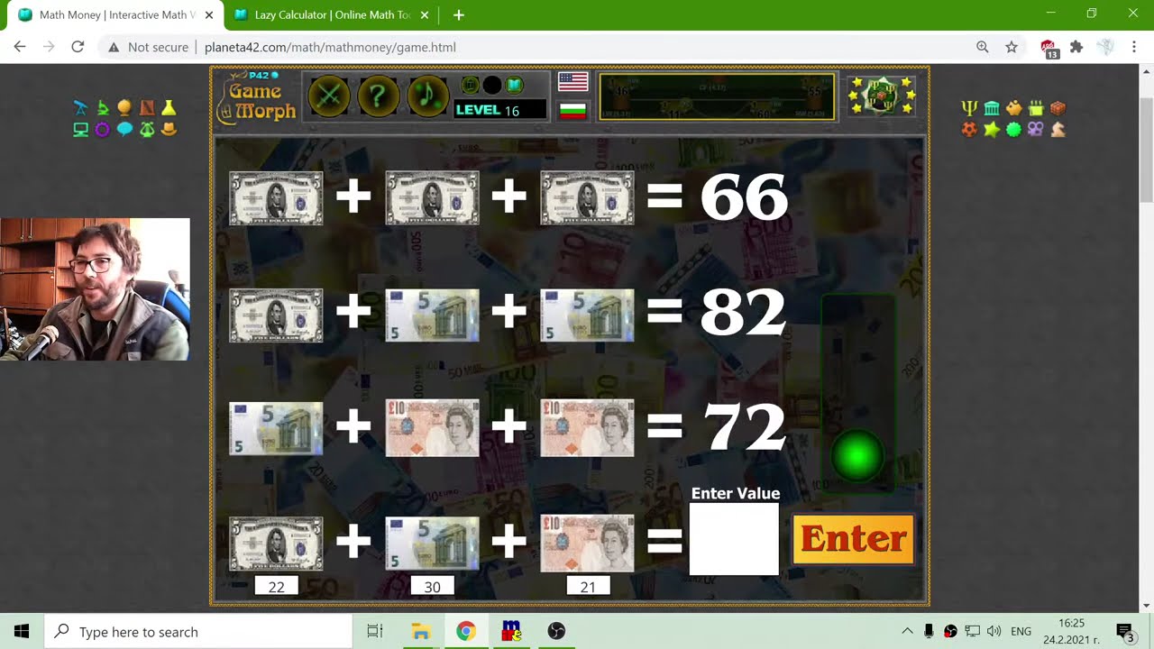Banknote System Equation - Interactive Maths Lesson 🧮🎥🎓