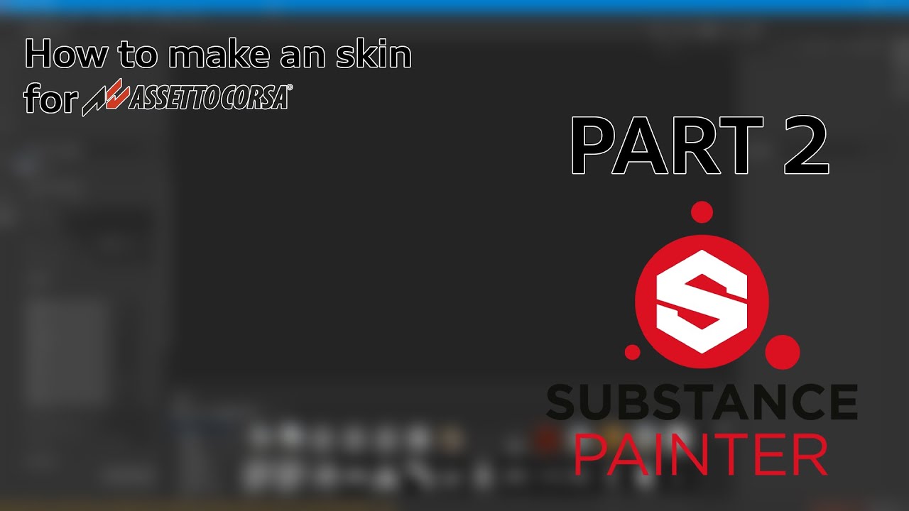 How to make skins on Assetto Corsa | Part 2 | 3D Skinning