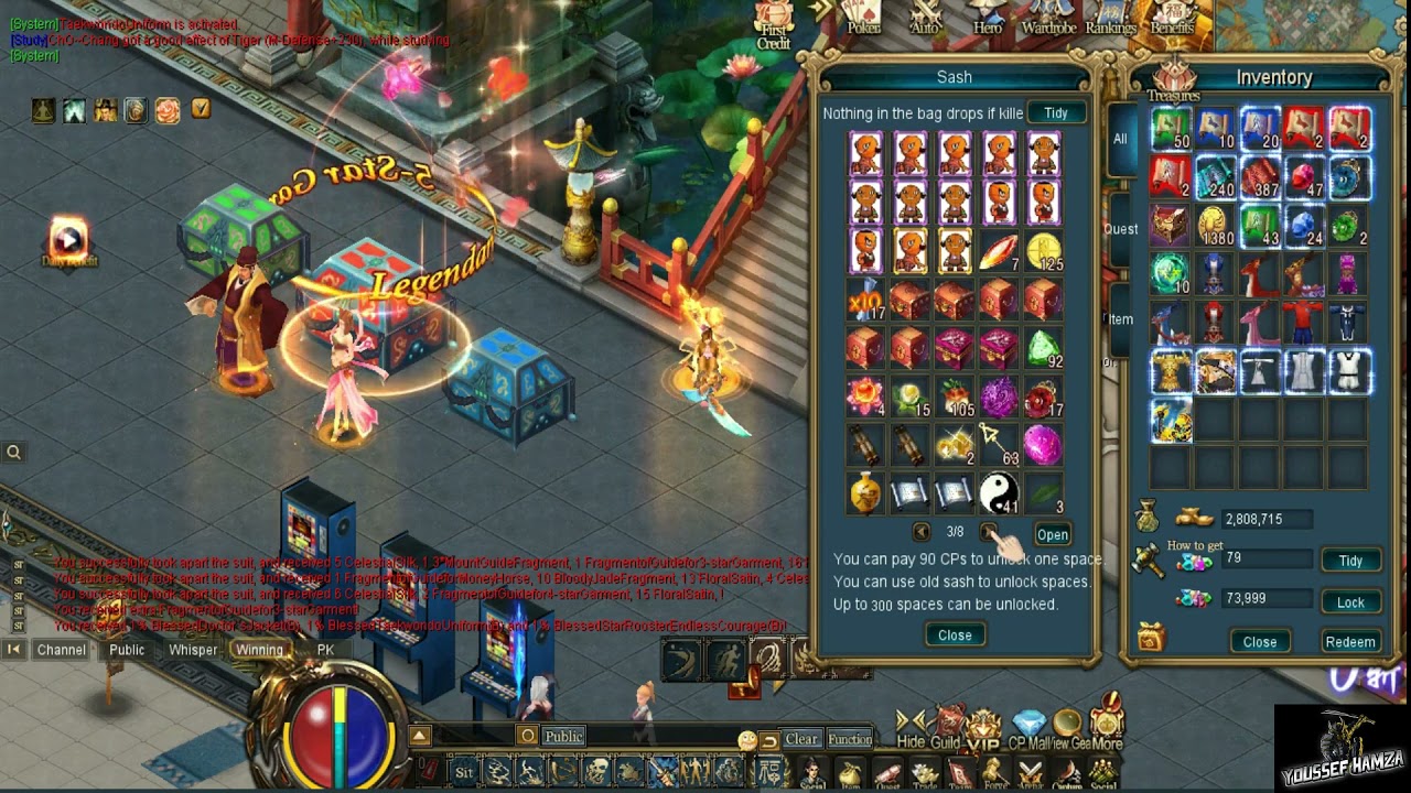 Conquer online try our Fashion luck | كونكر اونلاين نجرب حظنا في الجارمنتات
