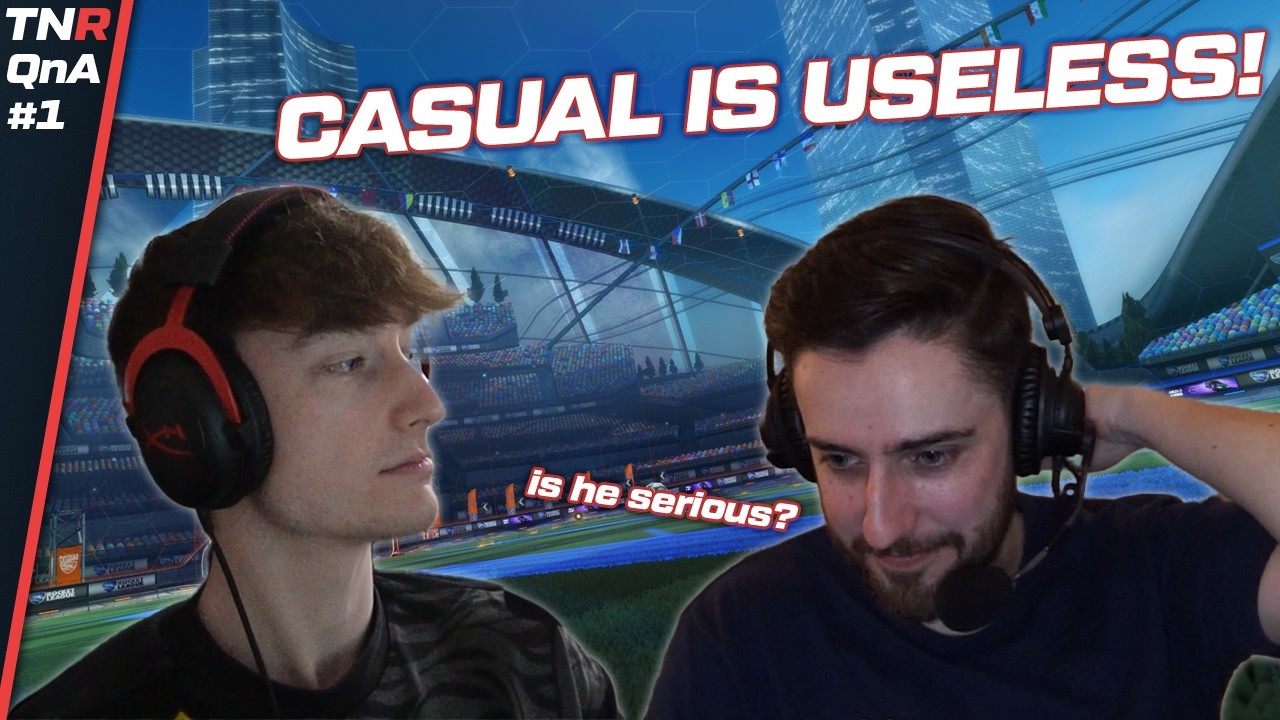 ApparentlyJack HATES casual mode!? How to stop tilting? Advanced air dribbles and more! | TNR QnA 1