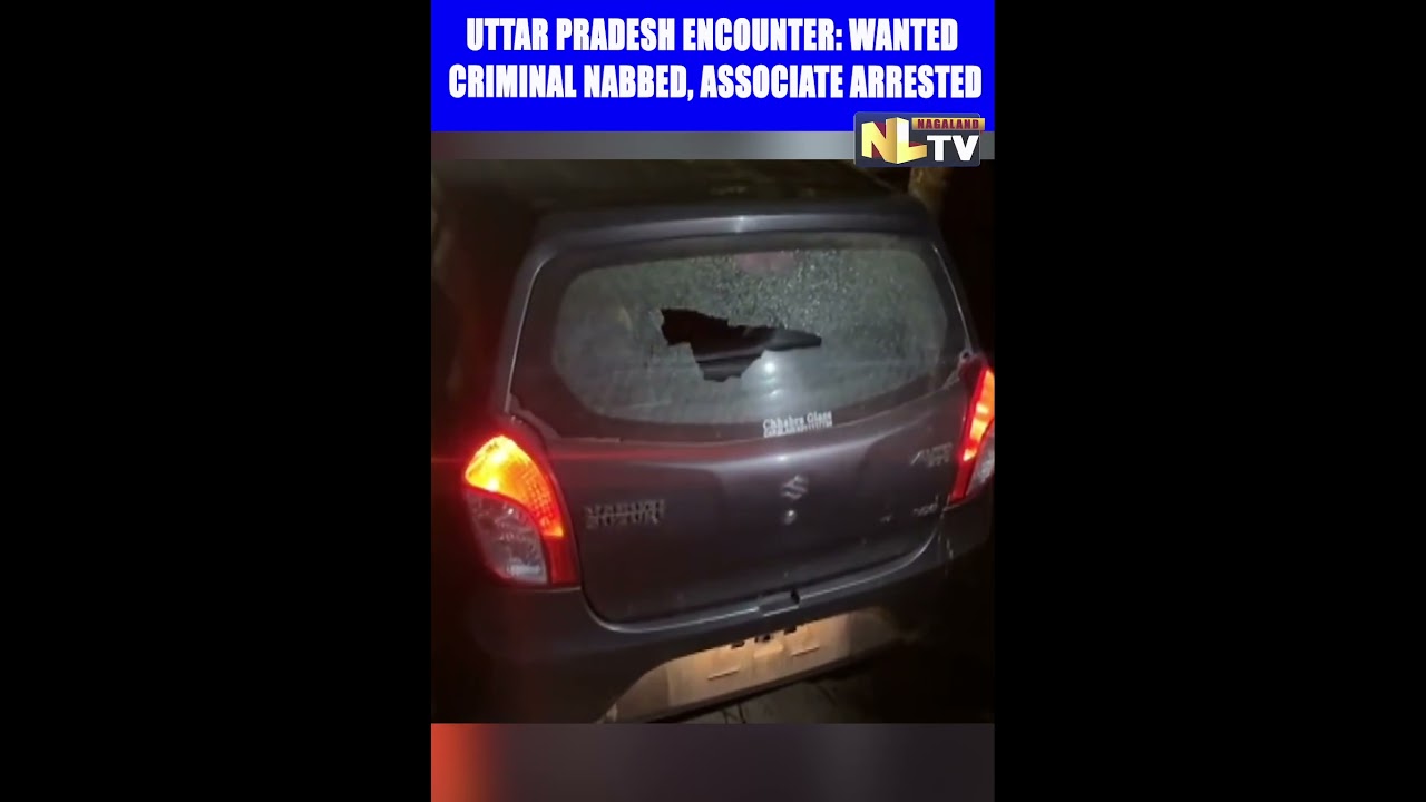 UTTAR PRADESH ENCOUNTER: WANTED CRIMINAL NABBED, ASSOCIATE ARRESTED