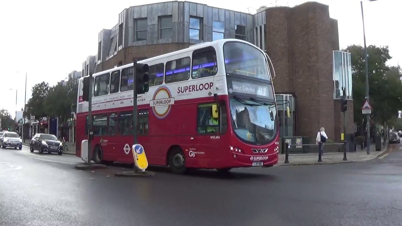 London Buses 2023-Teddington Town Centre including new Super-Loop Route SL7