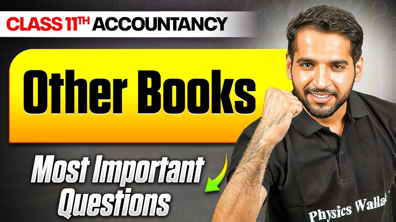 Other Books Class 11 Accounts | Most Important Questions✅ | Class 11th Accountancy📕