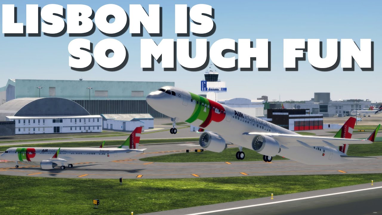 My New Favorite?! Lisbon Airport in Tower Simulator 3