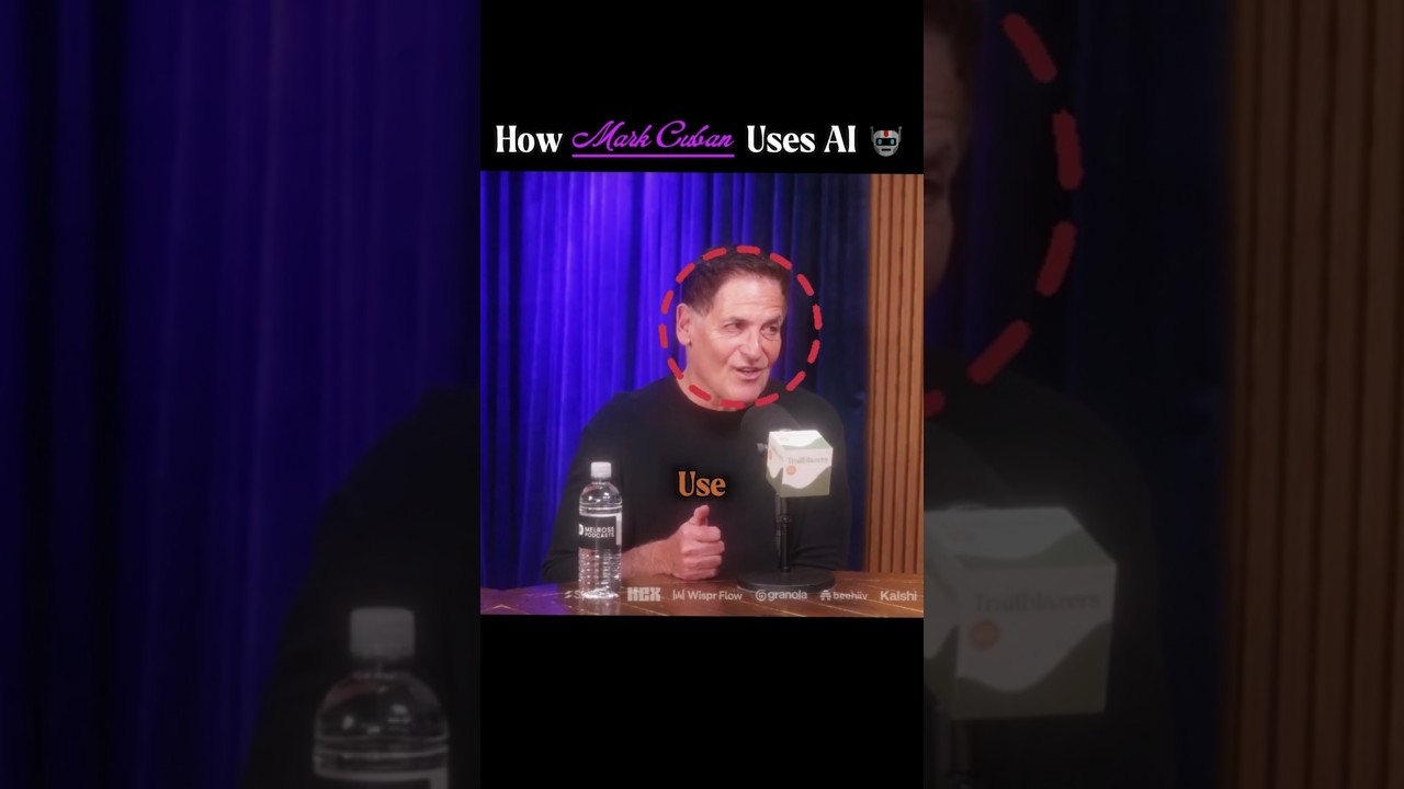 Most People Are Using AI Wrong, Says Mark Cuban #AI #mindset #shorts