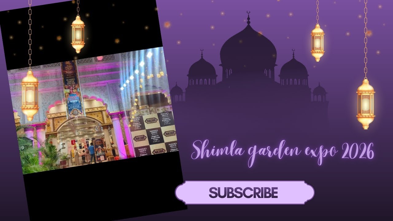 I visited the Shimla Garden Expo 2026 Hyderabad… So Many Amazing Stalls! #shopping #ramadan #expo