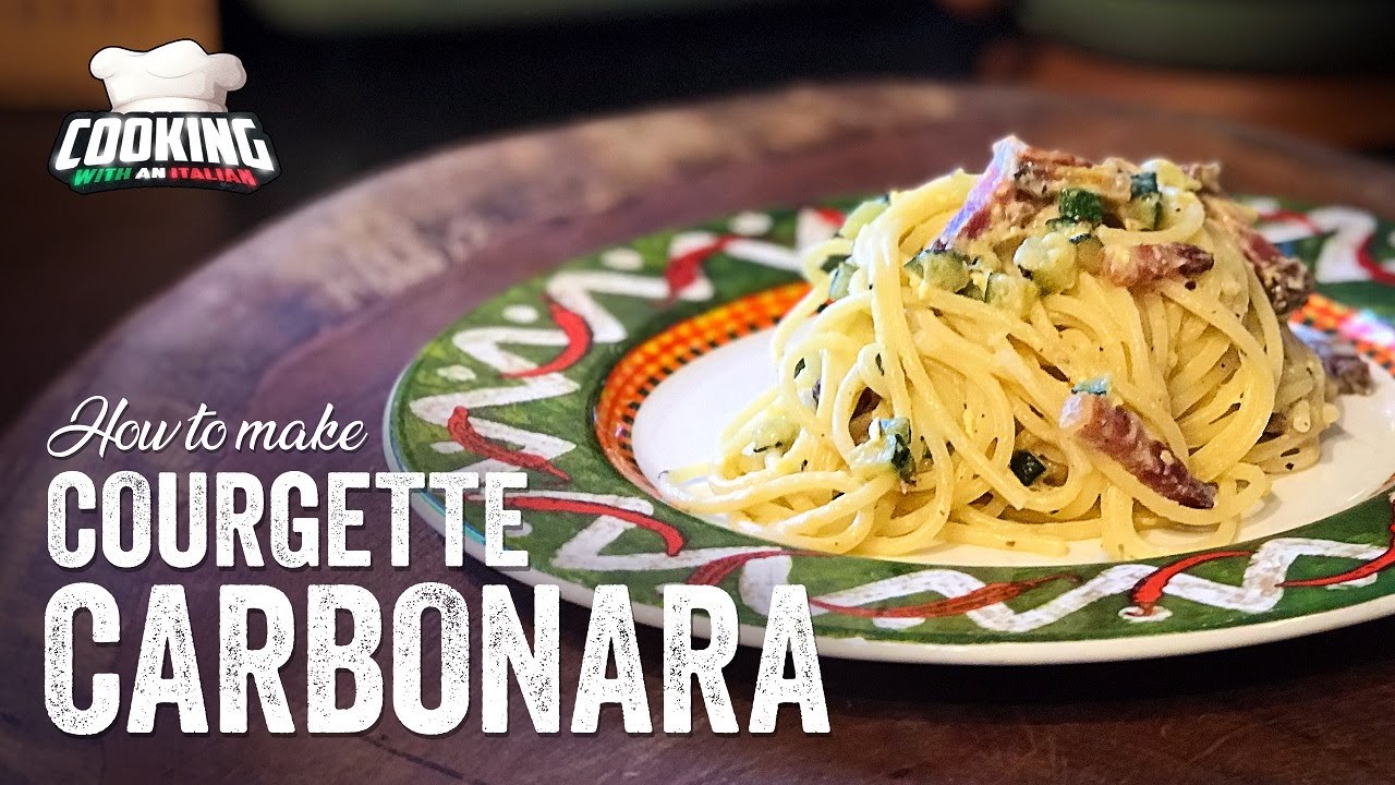 How to Make Deliciously Creamy Courgette Carbonara Recipe | Easy & Satisfying Pasta Dish!