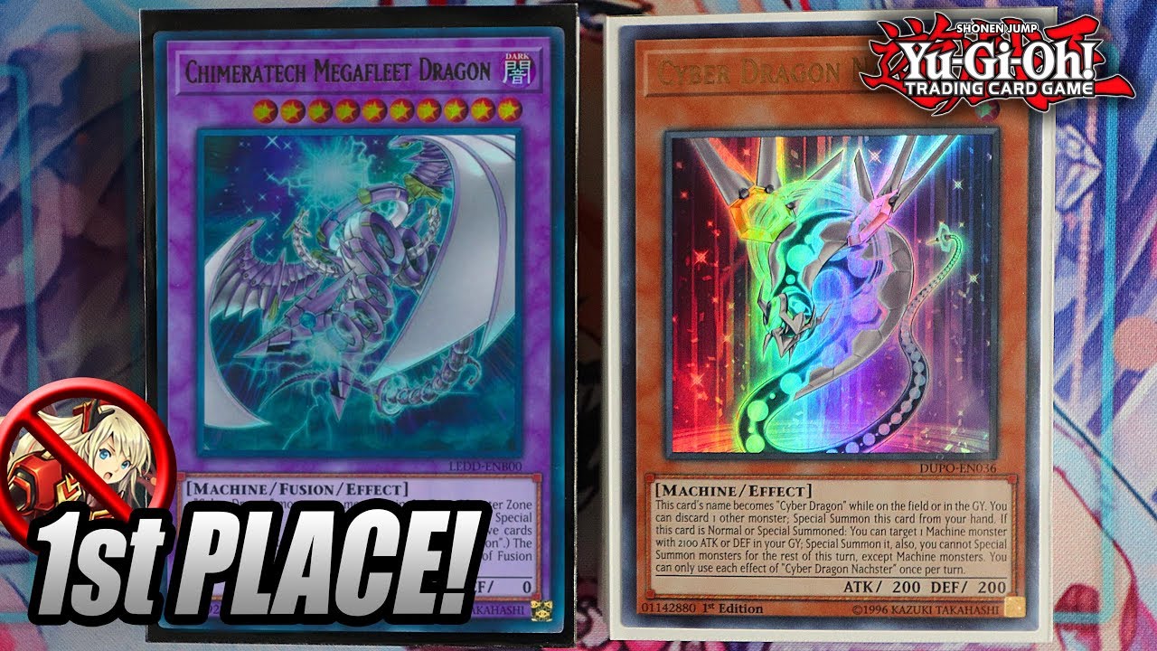 Yu-Gi-Oh! BEST! 1ST PLACE OTS CYBER DRAGON DECK PROFILE! APRIL 2019 FORMAT! ANTI-META (OTS LOCALS)