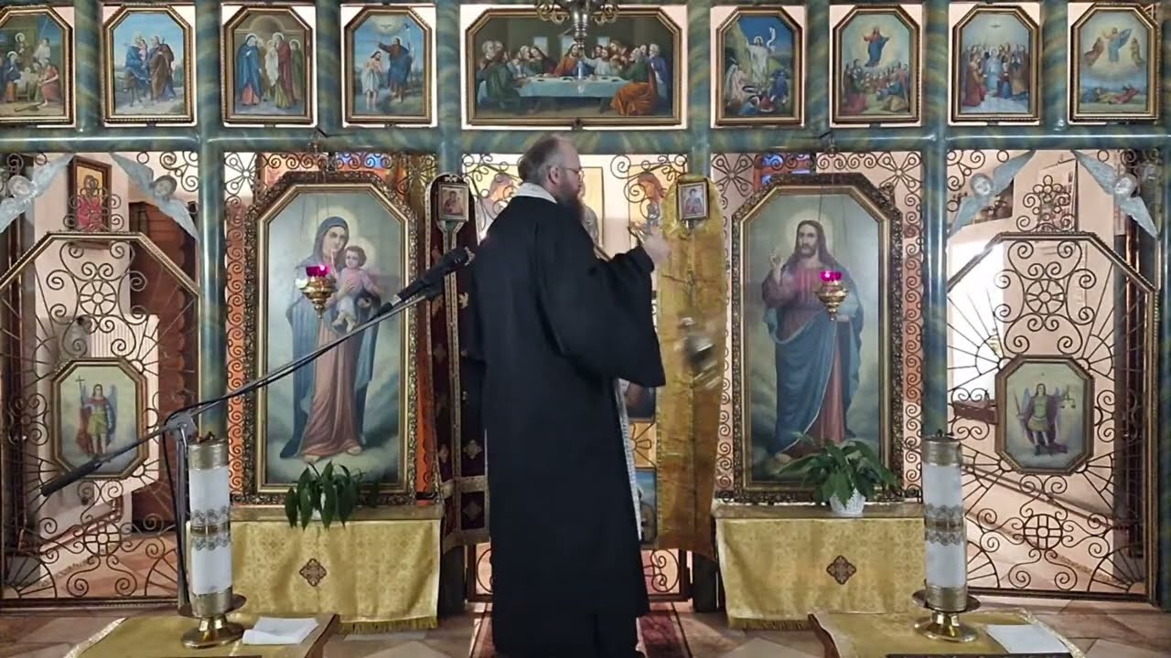 Večerňa z Osadného na poprazdenstvo Bohozjavenia, 21.1.2026.