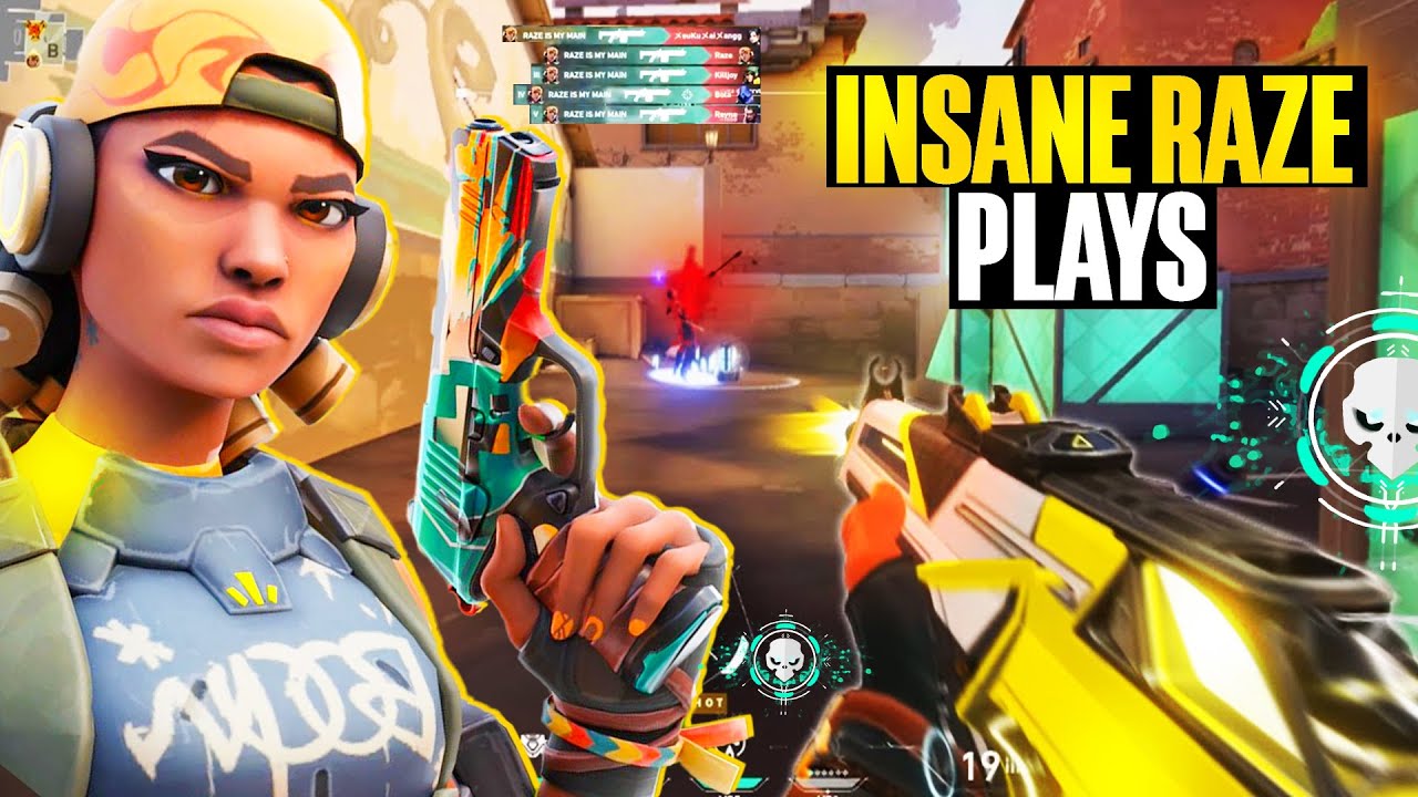 Insane Raze Plays In Tournaments I Chomu Highlight #1 I Vlt Asteria