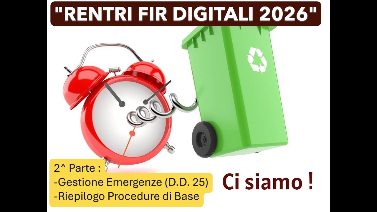 WEBINAR 10-02-2026 (PARTE 2) RENTRI FIR DIGITALI ECOINDUSTRIA - Proc Emergenza DD 25