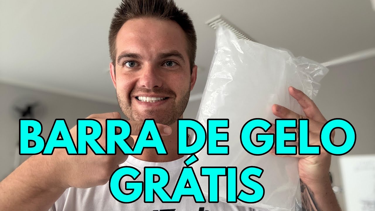COMO FAZER GELO EM BARRA PARA USAR NA CAIXA TERMICA