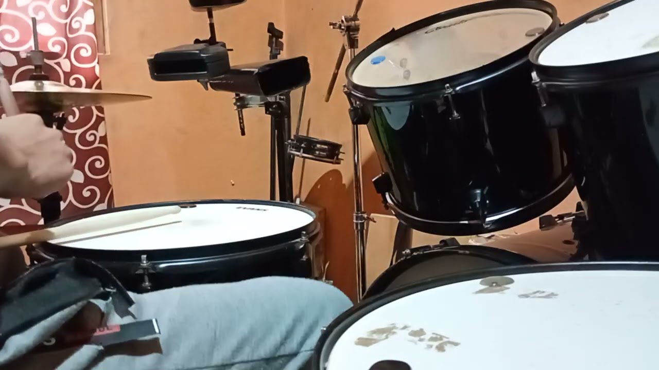 Como tocar rock en la batería 🥁🔥
