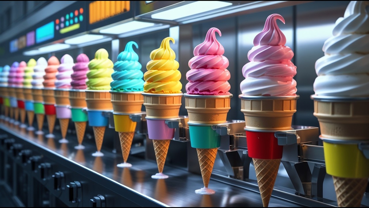 INSIDE ICE CREAM FACTORY’” #industrialmanufacturing #manufacturingprocess