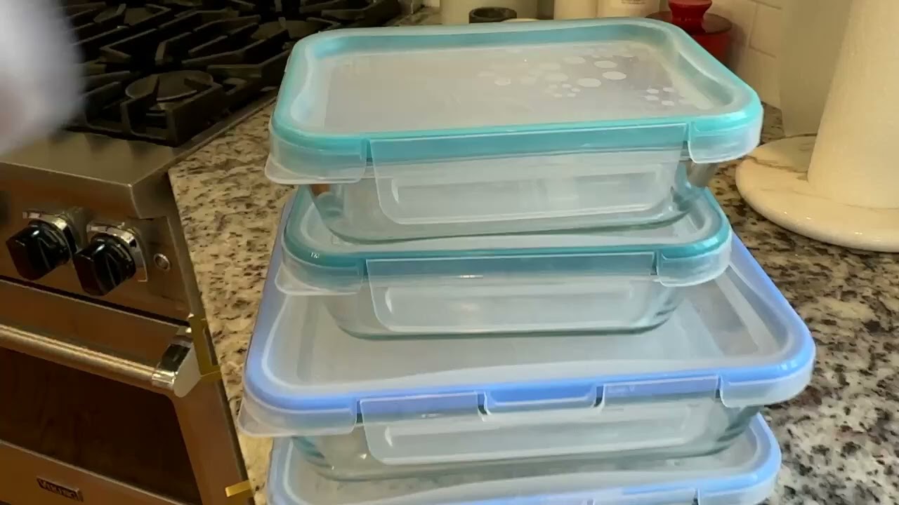 Glass Food Storage Containers with Lids