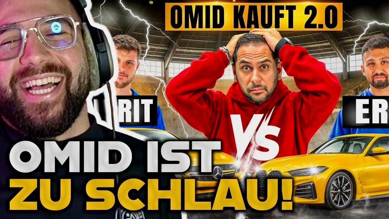OMID KAUFT 2.0 IST DA! 😱🤩 MertAbi reagiert auf auf Omid Kauft M4 oder E63s 🔥 