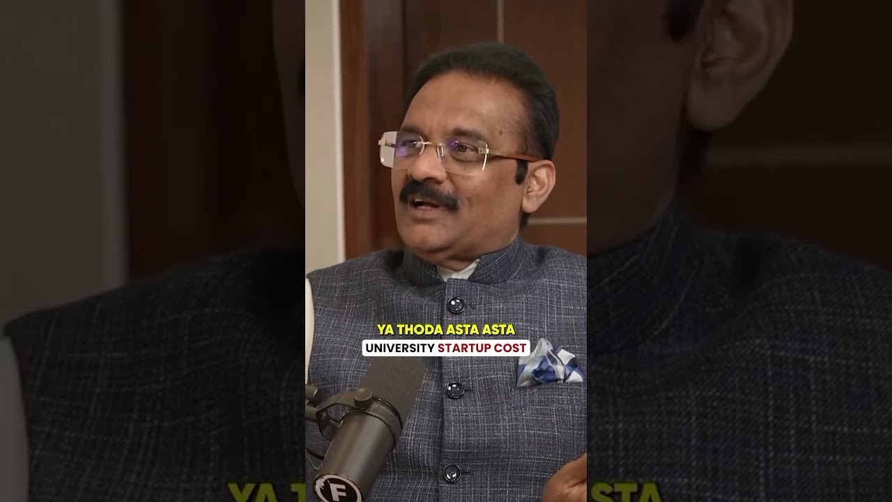 Dr. Ashok Kumar Mittal's Podcast With Raj Shamani | Cost Of Building A University |