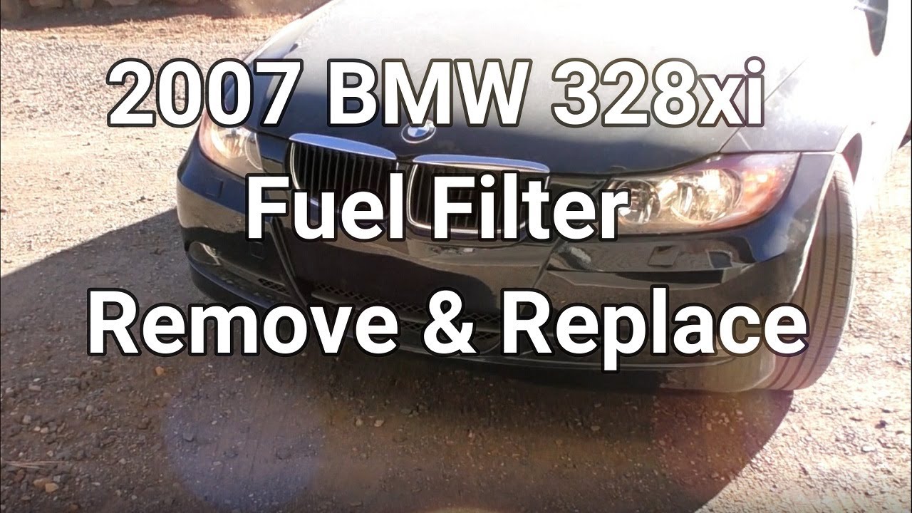 BMW Fuel Filter Assembly Replacement 2007 328xi