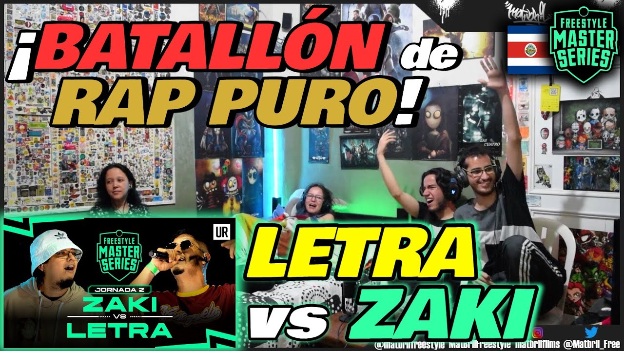 🔴COLOMBIANOS REACCIONAN a LETRA vs ZAKI - ¡BATALLÓN de RAP PURO🔥! [FMS CARIBE JORNADA 2 2023]