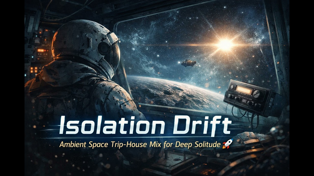Isolation Drift | Ambient Space Trip-House Mix for Deep Solitude 🚀