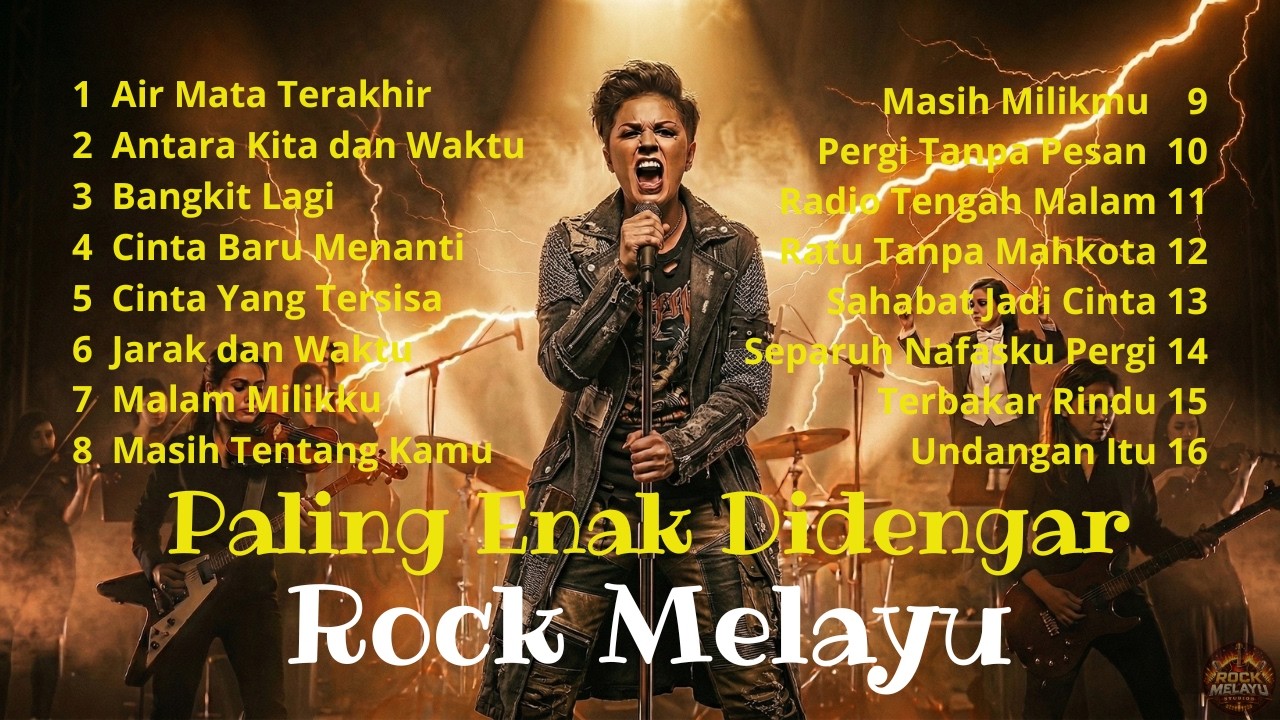 Lagu Rock Melayu Terhits Sepanjang Masa Wajib Dengar