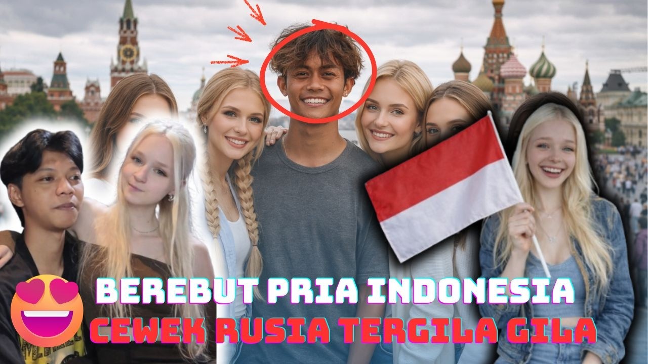 😱 Cewek Rusia Rebutan Cowok Indonesia! Kesalahan Fatal Pria Indonesia Tak Menyadarinya?