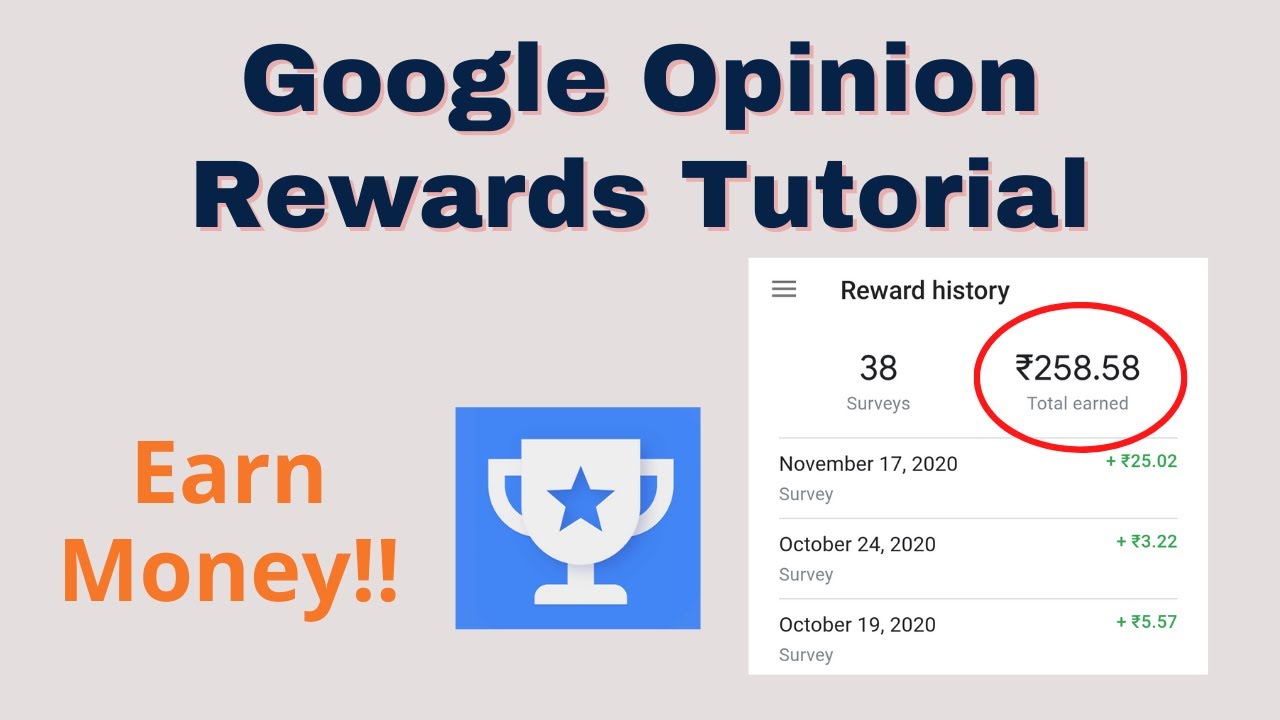 Как использовать Google Opinion Rewards | Полное руководство | Заработок