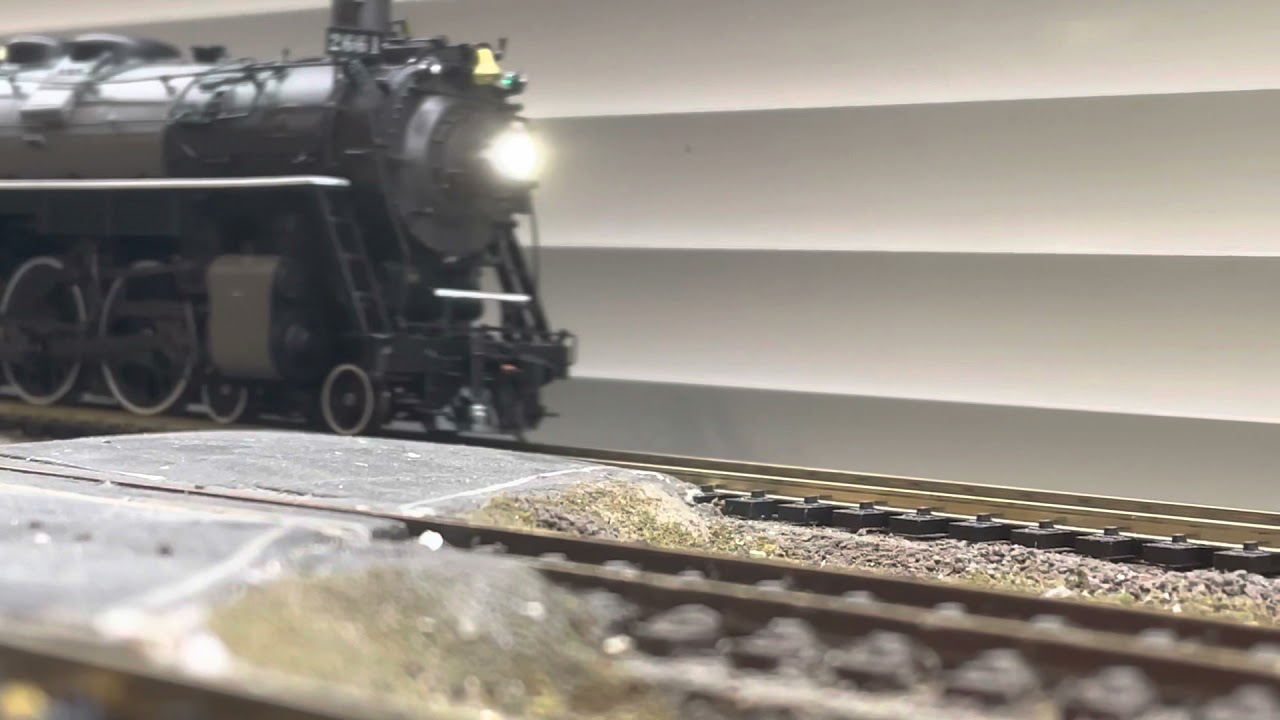 Running Northern pacific steam on the layout August 2021