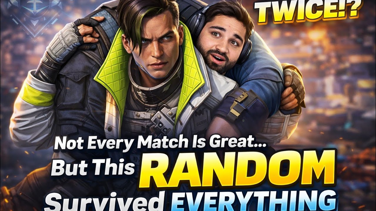 Not every ranked match is great… but this Crypto random survived everything — twice. 😮‍💨🛰️