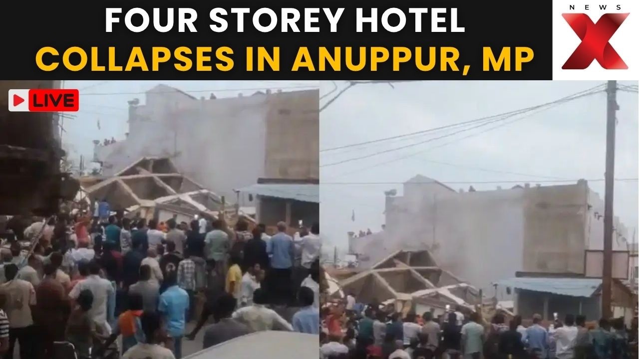 MP Building Collapse LIVE: Anuppur Hotel Collapse Near Kotma Bus Stand, Several Feared Trapped