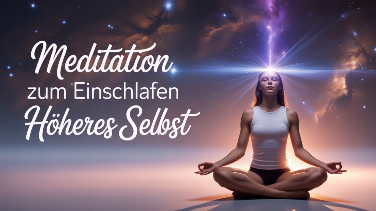 Heilsame Meditation zum Einschlafen - Rückkehr ins Sein (Kronenchakra)