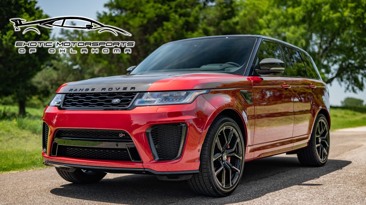 2020 Land Rover Range Rover Sport SVR For Sale