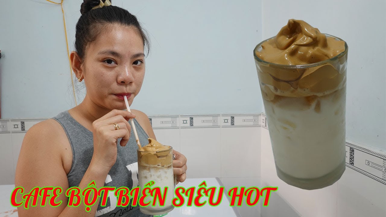 Thử làm cafe bọt biển siêu hot cực ngon mà còn dễ làm