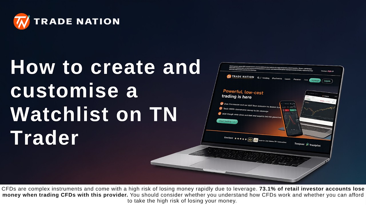 Как создать и настроить список наблюдения в TN Trader