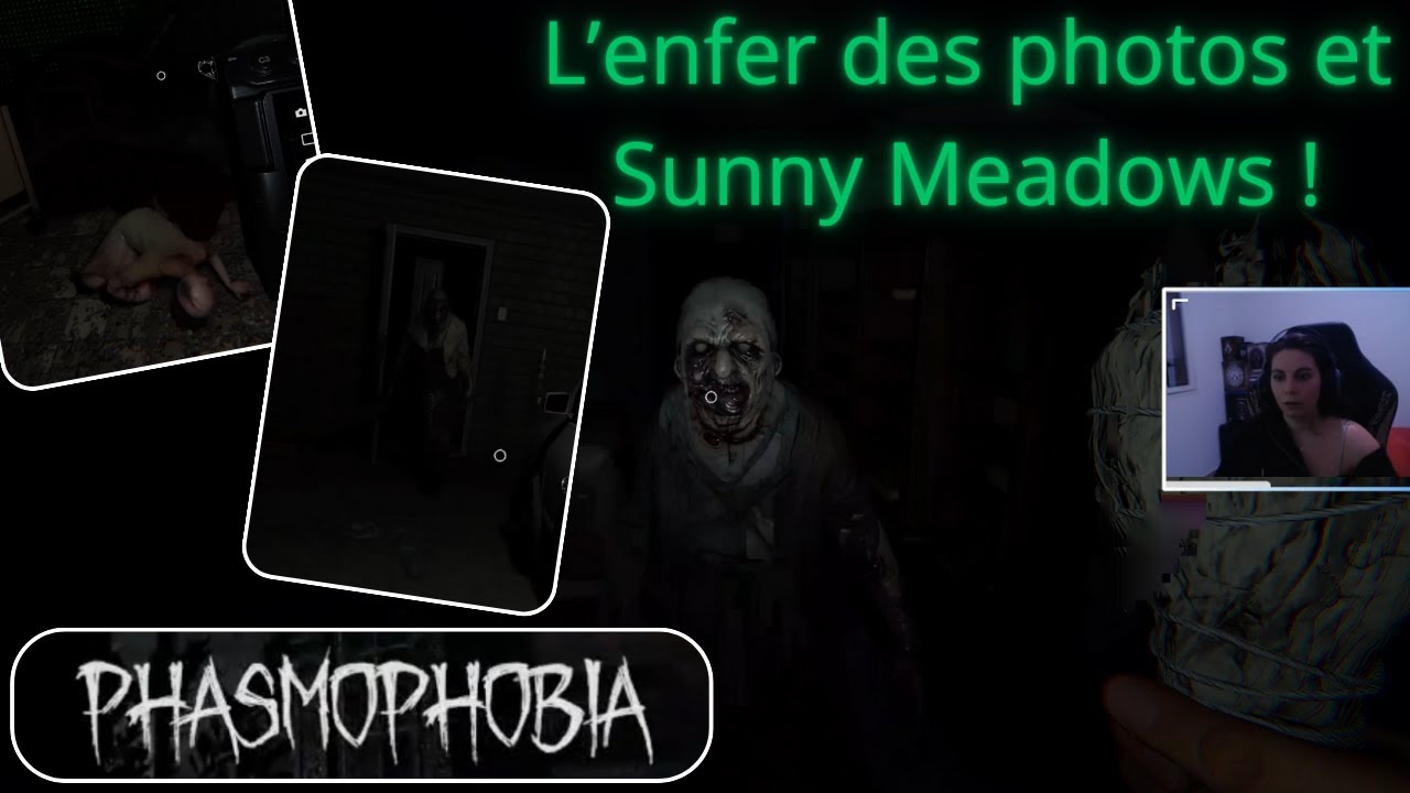 Phasmophobia - Ponçage de Sunny Meadows et test de nos capacités !