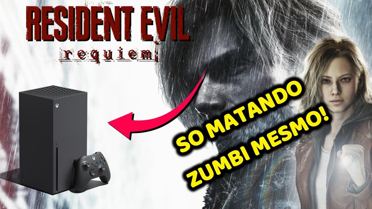 RESIDENT EVIL REQUIEM-JOGO BONITO,JOGO BEM FEITO!