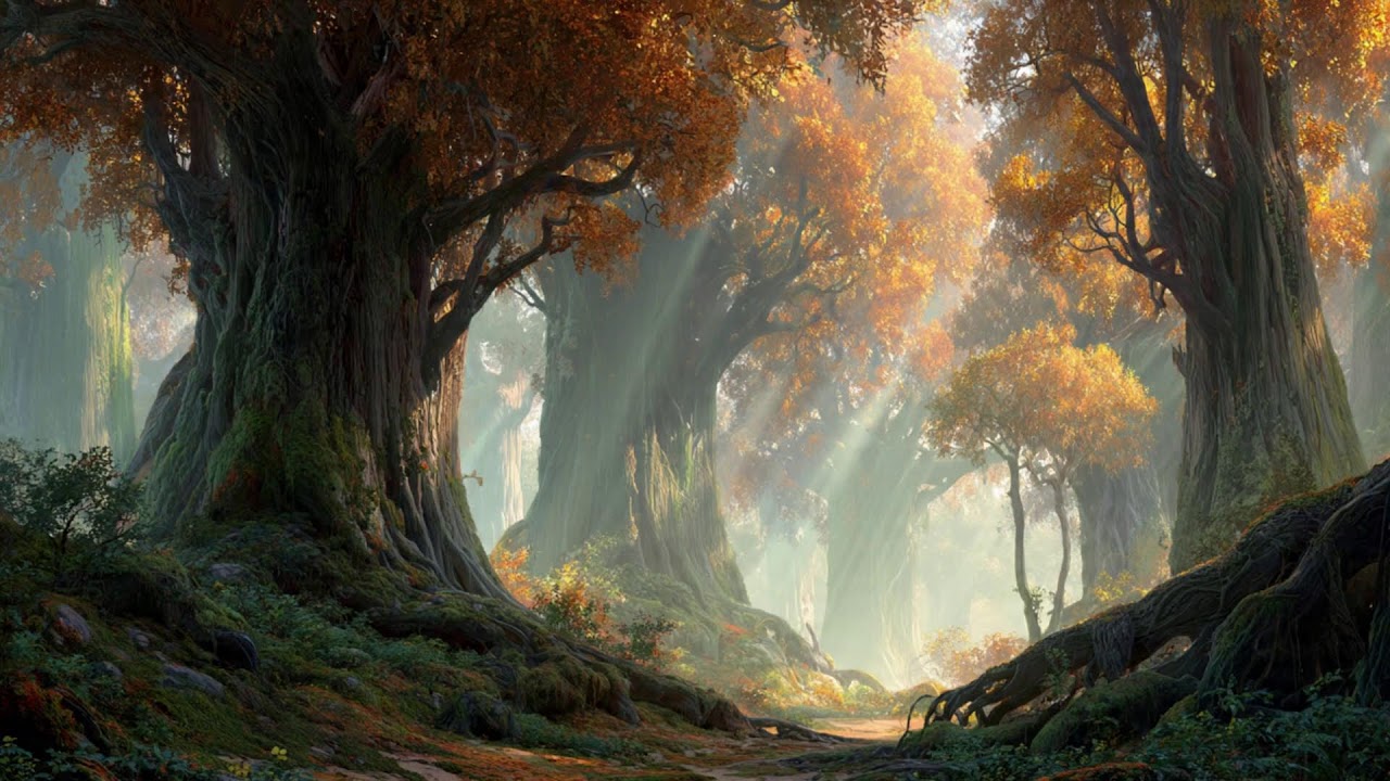 TV Frame Middle Earth Ambience | Epic Fantasy Landscapes 4K Wallpaper Art