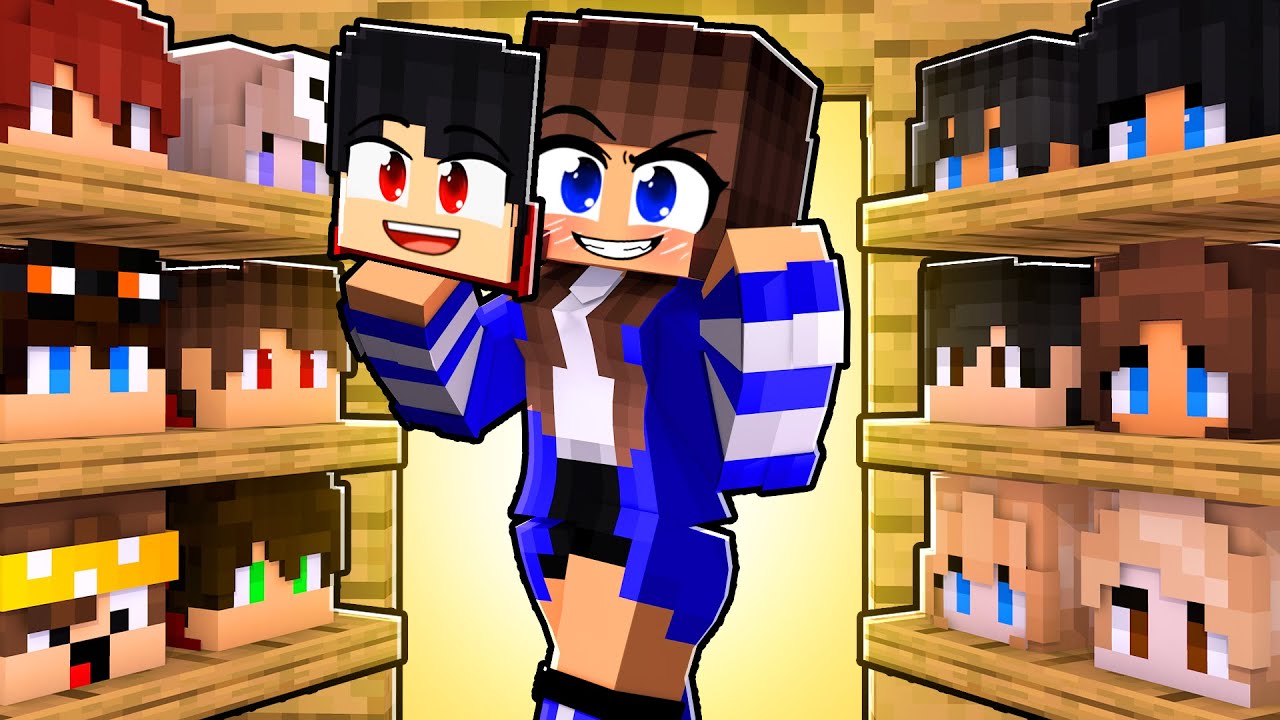 MIIKA pode ROUBAR os ROSTOS dos seus AMIGOS no Minecraft ◂Miika▸