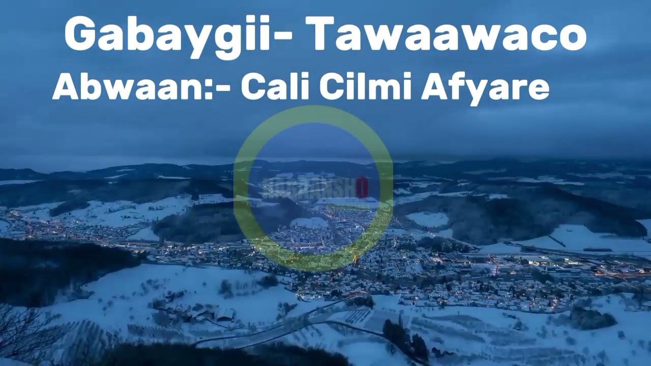 Abwaan Cali Cilmi Afyare AUH gabaygii uu kula hadlay MD. Maxamad Siyaad Barre AUH.