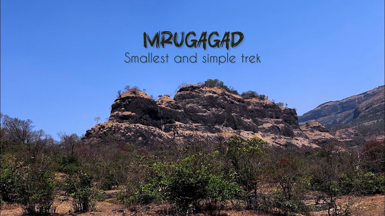 &ldquo;Sahyadri मध्ये लपलेला एक सुंदर किल्ला&hellip; Mrugagad! तुम्ही इथे गेले आहात का?&rdquo;