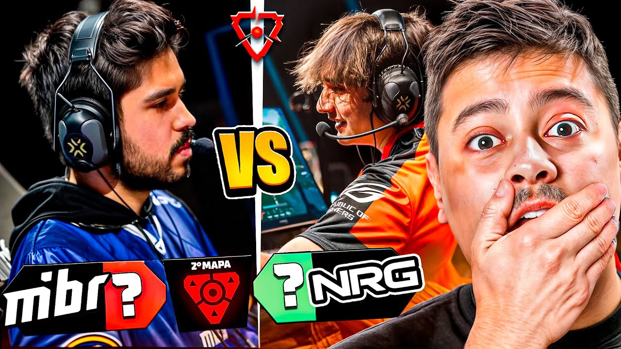 FRTTT REAGINDO: MIBR X NRG - VALORANT CHAMPIONS PARIS!