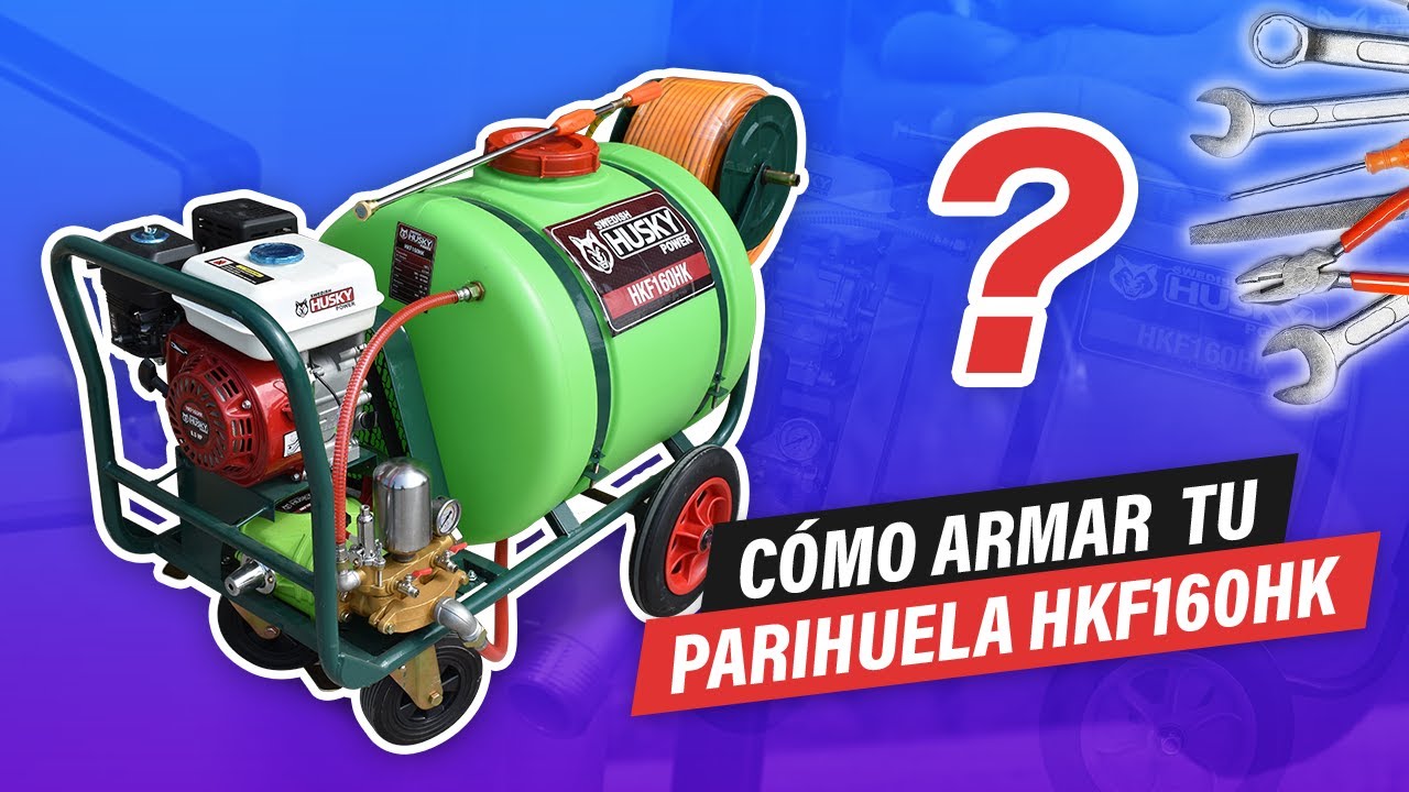 COMO ARMAR TU PARIHUELA SWEDISH HUSKY POWER HKF160HK