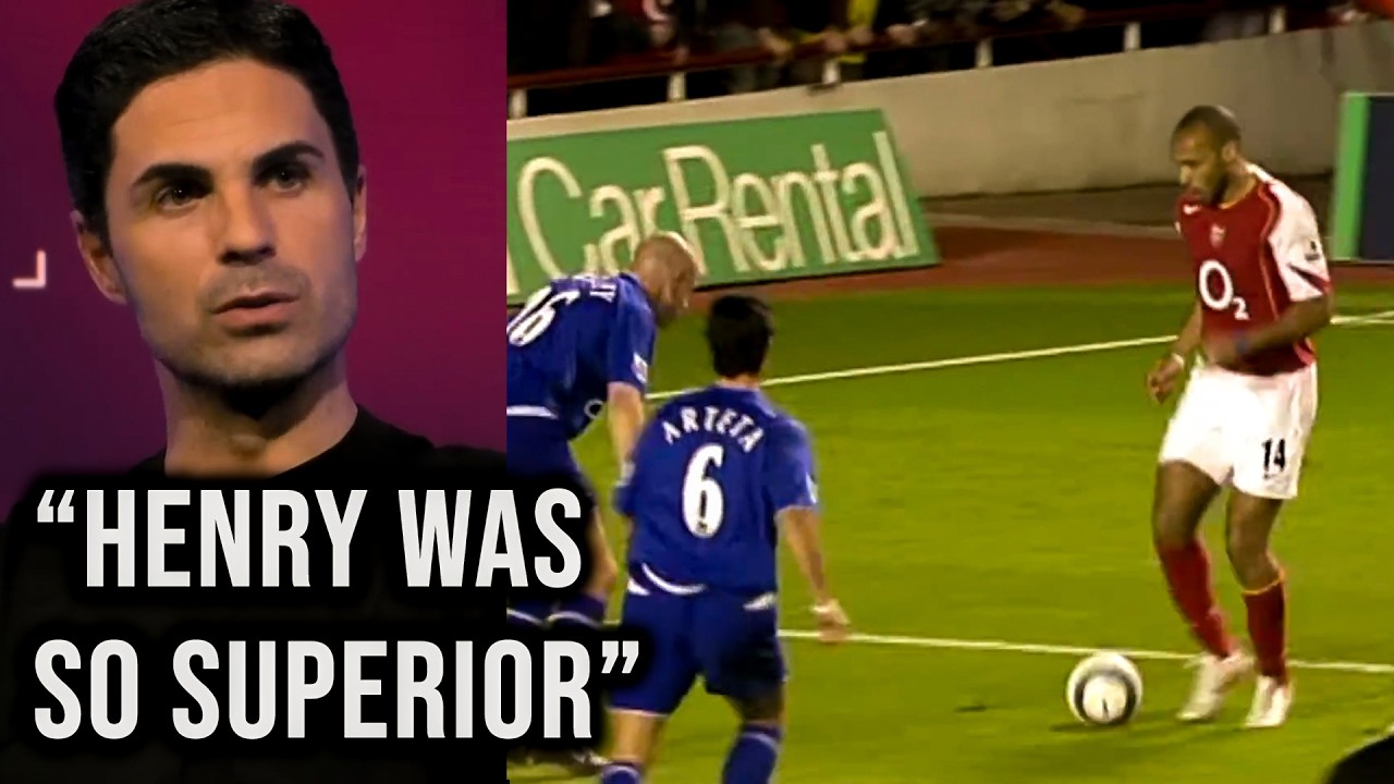 When Thierry Henry showed Arteta why he’s the PL GOAT